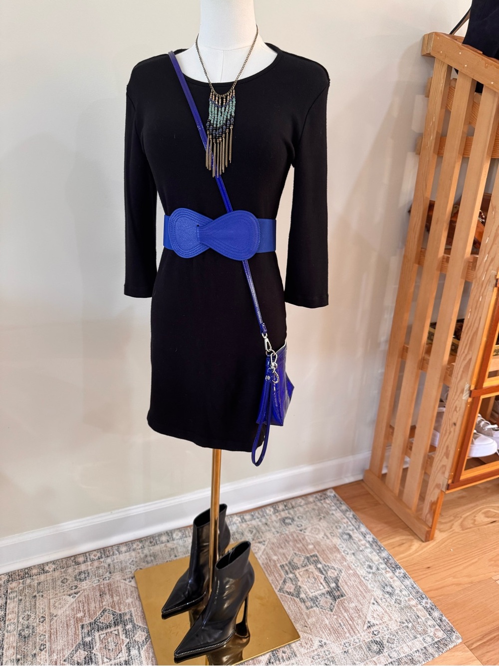philosophy knit bodycon dress